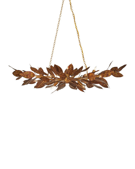 Currey and Company - 9000-1432 - 16 Light Chandelier - Weston - Magnolia Leaf