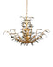 Currey and Company - 9000-1437 - Eight Light Chandelier - Odile - Black / Contemporary Gold Leaf / Contemporary Gold