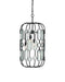 Currey and Company - 9000-1444 - Four Light Chandelier - Ettore - Clear / Blacksmith