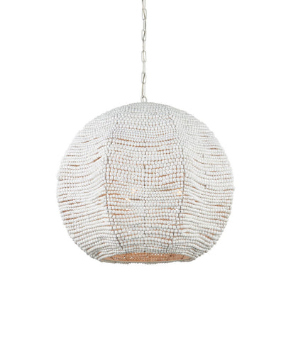 Octavia Three Light Pendant Whitewash / White