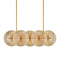 Currey and Company - 9000-1458 - Ten Light Chandelier - Whirlwind - Pale Yellow / Brass
