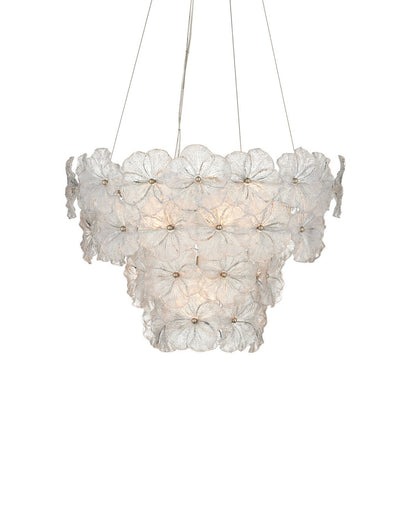 Mallow Five Light Chandelier Clear / Champagne