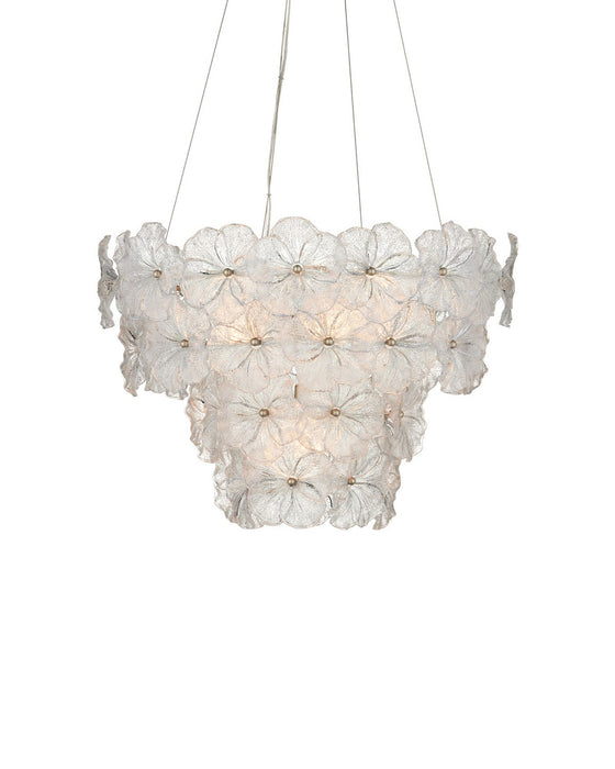 Currey and Company - 9000-1467 - Five Light Chandelier - Mallow - Clear / Champagne