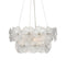 Currey and Company - 9000-1468 - Three Light Chandelier - Mallow - Clear / Champagne
