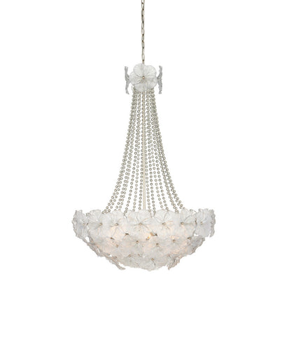Mallow Six Light Chandelier Clear / Champagne