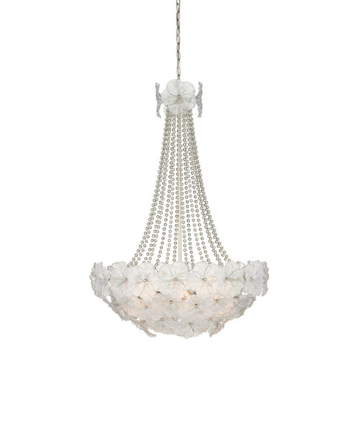 Currey and Company - 9000-1469 - Six Light Chandelier - Mallow - Clear / Champagne