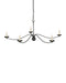 Currey and Company - 9000-1485 - Five Light Chandelier - Franz - Black