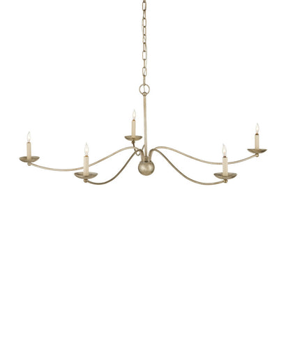 Franz Five Light Chandelier Champagne