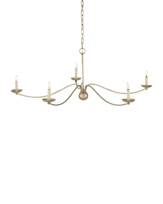 Currey and Company - 9000-1486 - Five Light Chandelier - Franz - Champagne