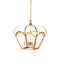 Currey and Company - 9000-1487 - Four Light Lantern - Coronet - Antique Gold Leaf