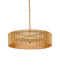 Currey and Company - 9000-1490 - Four Light Chandelier - Lavenham - Brushed Brass