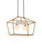 Currey and Company - 9500-0030 - Two Light Outdoor Lantern - Denison - Natural / Bronze / Frosted White