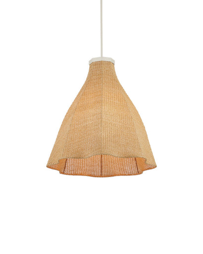 Cabo One Light Outdoor Pendant Natural / Cream / White