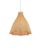 Currey and Company - 9500-0031 - One Light Outdoor Pendant - Cabo - Natural / Cream / White