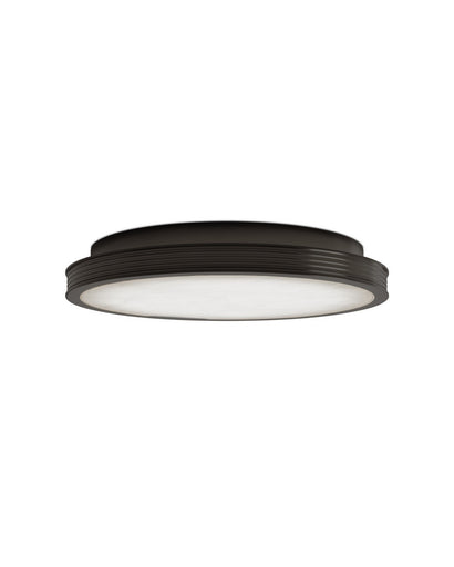 Aydan LED Flush Mount Natural / Oil Rubbed Bronze