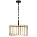 Quoizel - ANN1816MBK - Three Light Pendant - Annabelle - Matte Black