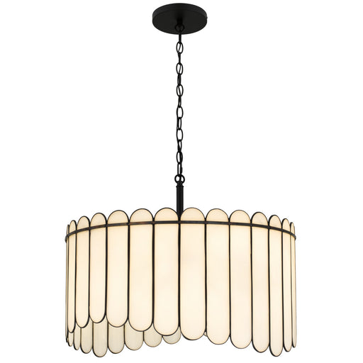 Annabelle Four Light Pendant Matte Black