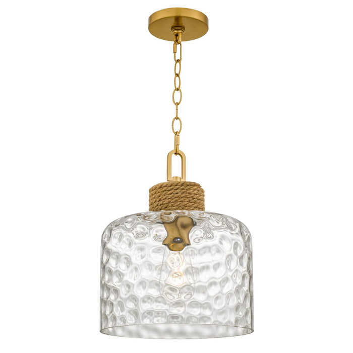 Quoizel - BTC1512BRG - One Light Pendant - Baltic - Brushed Gold