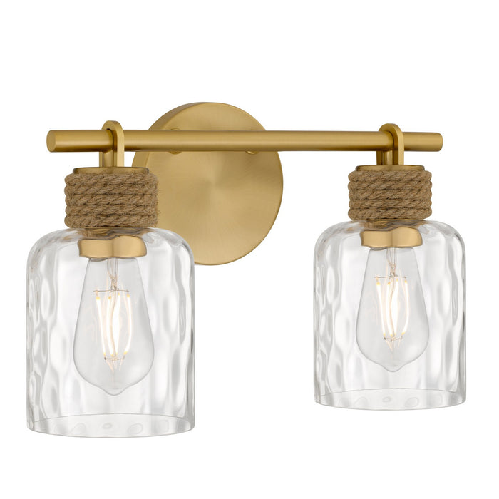 Quoizel - BTC8614BRG - Two Light Vanity - Baltic - Brushed Gold
