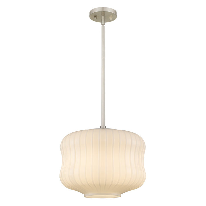 Quoizel - CARA1814BN - One Light Pendant - Cara - Brushed Nickel