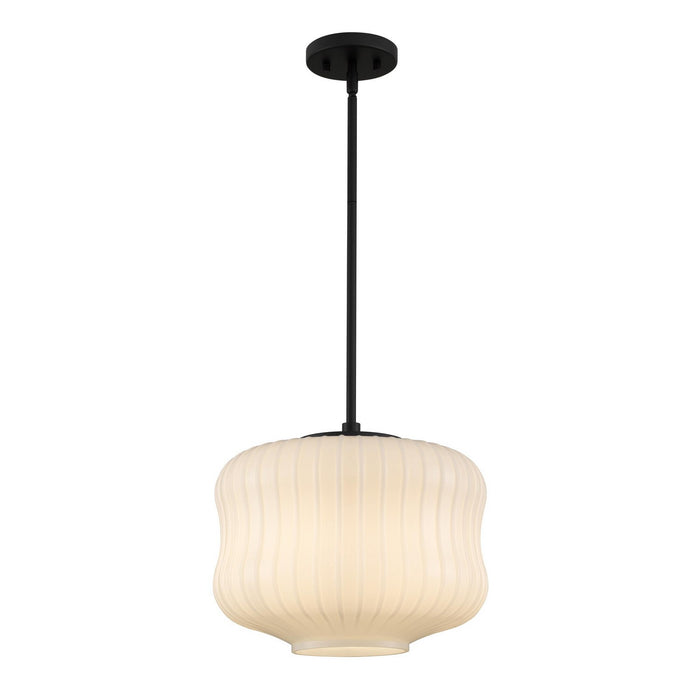 Quoizel - CARA1814MBK - One Light Pendant - Cara - Matte Black