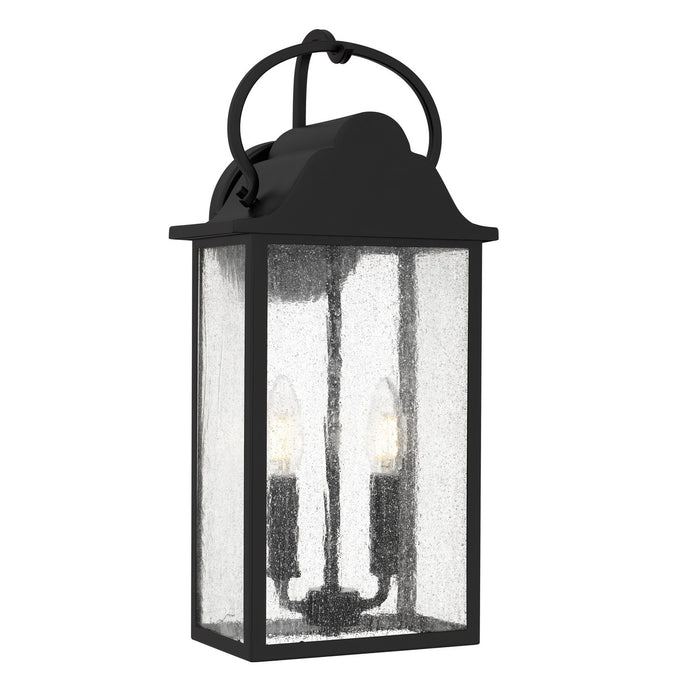 Quoizel - DAM8407MBK - LED Outdoor Wall Lantern - Damian - Matte Black