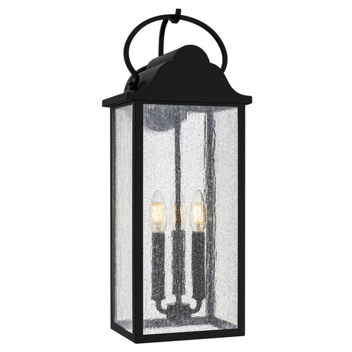Damian LED Outdoor Wall Lantern Matte Black