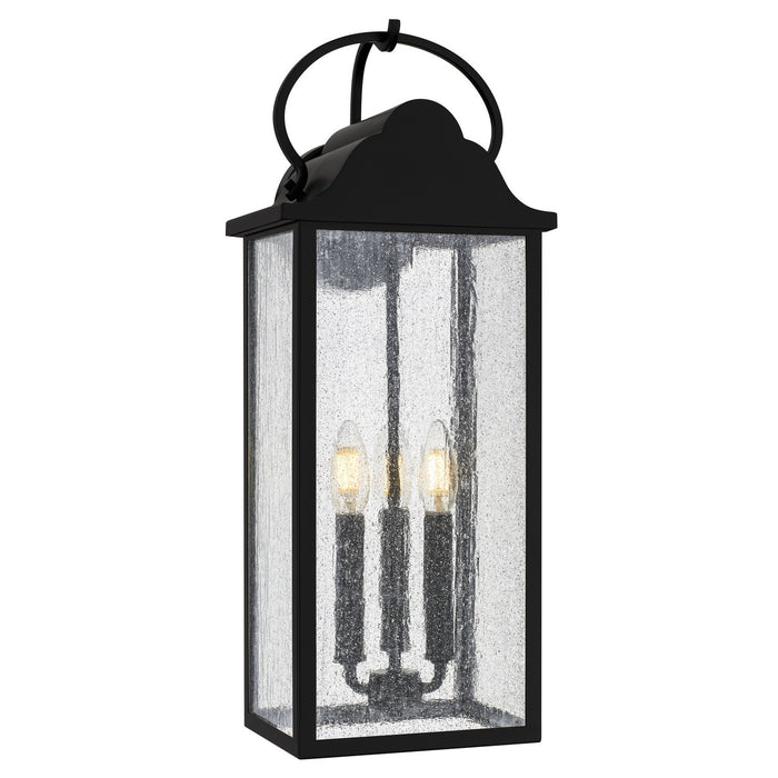 Quoizel - DAM8408MBK - LED Outdoor Wall Lantern - Damian - Matte Black
