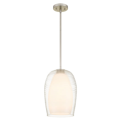 Evelynn One Light Mini Pendant Brushed Nickel