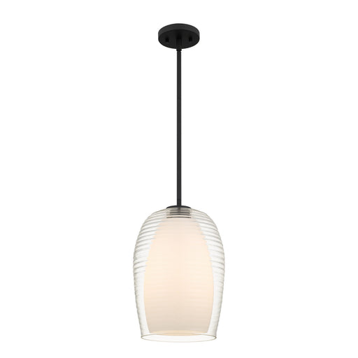 Evelynn One Light Mini Pendant Matte Black