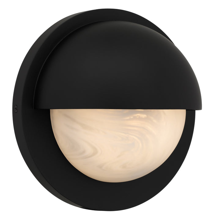Quoizel - HARL8408MBK - LED Outdoor Wall Lantern - Harlowe - Matte Black