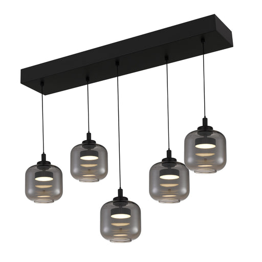 Lenora LED Island Pendant Matte Black