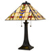 Quoizel - TF6821VA - Two Light Table Lamp - Draxen - Valiant Bronze
