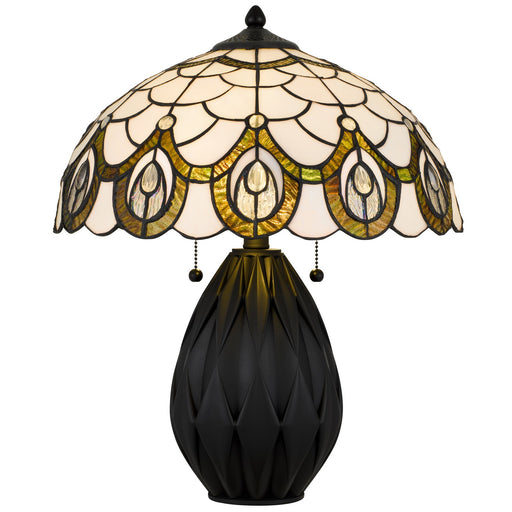 Orla Two Light Table Lamp Matte Black