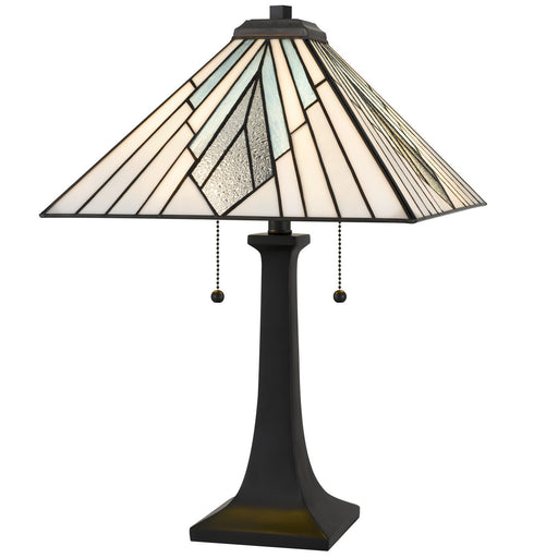 Duvane Two Light Table Lamp Matte Black