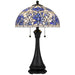 Quoizel - TFNR6325MBK - Two Light Table Lamp - Wisteria Bloom - Matte Black