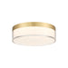 Savoy House - 6-4444-7-BR - LED Flush Mount - Clarion - Brass