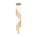 Crystorama - ADD-405-AG-AM - LED Pendant - Addis - Aged Brass