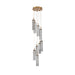 Crystorama - ADD-405-AG-SM - LED Pendant - Addis - Aged Brass