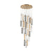 Crystorama - ADD-415-AG-AU - LED Pendant - Addis - Aged Brass