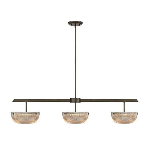 Savoy House - 1-1250-3-15 - LED Linear Chandelier - Hubbard - Mediterranean Bronze