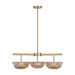 Savoy House - 1-1251-3-127 - LED Chandelier - Hubbard - Noble Brass