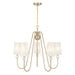 Savoy House - 1-1350-5-127 - Five Light Chandelier - Sheldon - Noble Brass