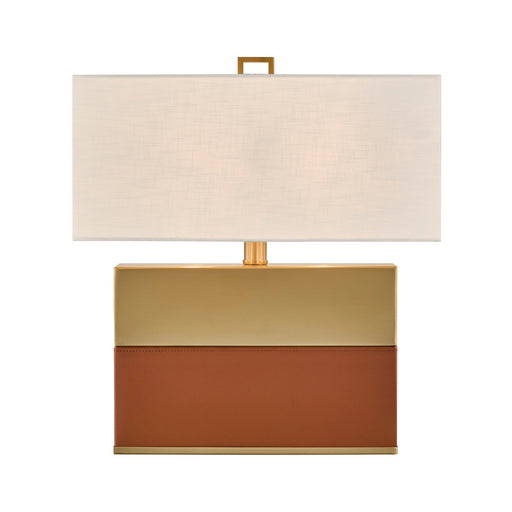 Savoy House - 11-CD33-HBBR - One Light Table Lamp - Oliver - Honey Brown and Brown