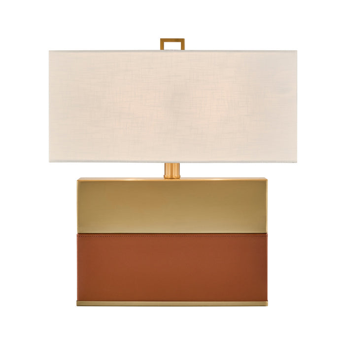 Savoy House - 11-CD33-HBBR - One Light Table Lamp - Oliver - Honey Brown and Brown