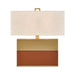 Savoy House - 11-CD33-HBBR - One Light Table Lamp - Oliver - Honey Brown and Brown
