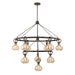 Savoy House - 1-2277-10-15 - Ten Light Chandelier - Sheriden - Mediterranean Bronze