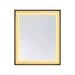 Savoy House - 2-1242-30X36 - LED Mirror - Corvalis - Sand Black and Gold Leaf