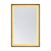 Savoy House - 2-1243-48X32 - LED Mirror - Corvalis - Sand Black and Gold Leaf
