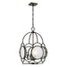 Savoy House - 3-4699-4-15 - Four Light Pendant - Damen - Mediterranean Bronze